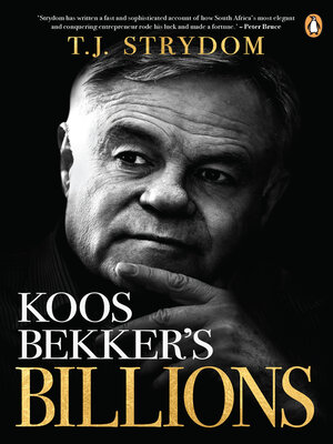 cover image of Koos Bekker's Billions